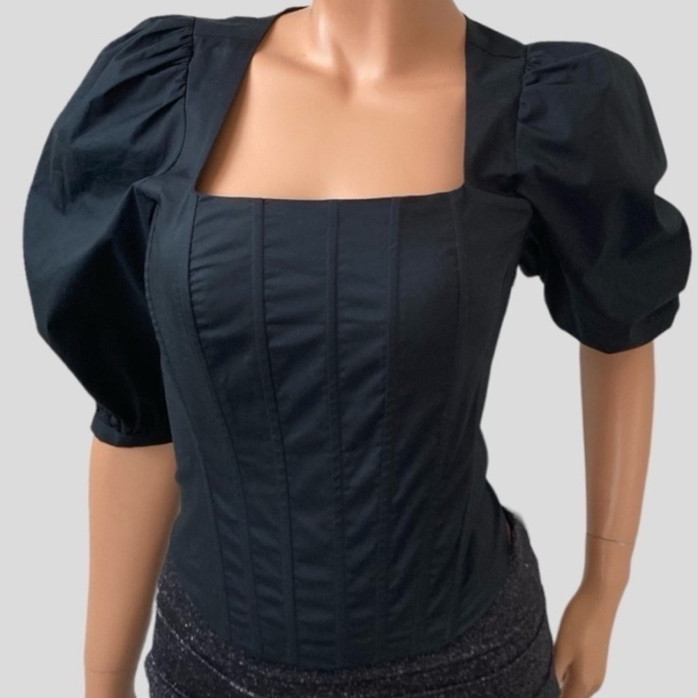 ♥️… Jason Wu Black Top - Picture 4 of 6